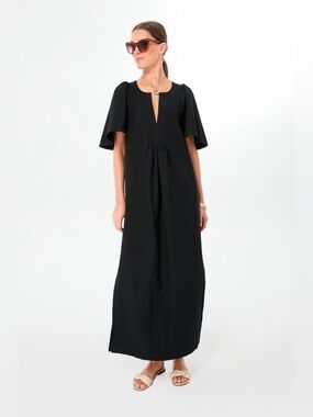 Pomander Place Black Finley Maxi Dress XXXL NWT Tuckernuck 100% Cotton